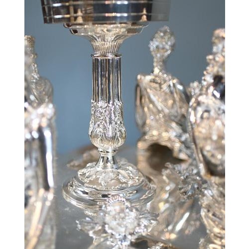 English Silver Plate Centrepiece, 1930 For Sale - Image 12 of 18