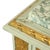 Antique Louis XVI Gilded Console Side Table in Green Marble, 1890s For Sale - Image 5 of 18