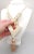 Glass Vintage 1986 Valentino Vv Off White Perfume Tassel Necklace For Sale - Image 7 of 7