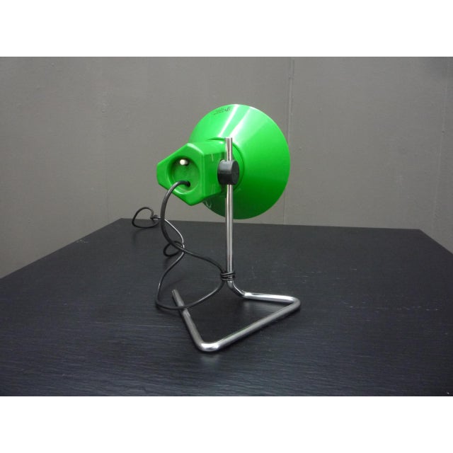 Metal Space-Age Table Lamp from Guzzini, 1970s For Sale - Image 7 of 13