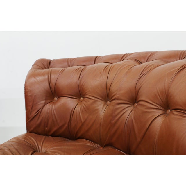 1970s Vintage Italian Curved Modular Sofa, 1970s, Set of 4 For Sale - Image 5 of 10