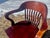 Oak Banker's Office Arm Chair Walnut Stained on Casters For Sale In Providence - Image 6 of 6
