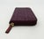 Fendi Mid 20th Century Fendi Purple Zucca Coated Canvas Long Wallet For Sale - Image 4 of 11