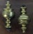 1790 - 1810 American Federal Urn Form Brass Finials - A Pair For Sale - Image 4 of 11