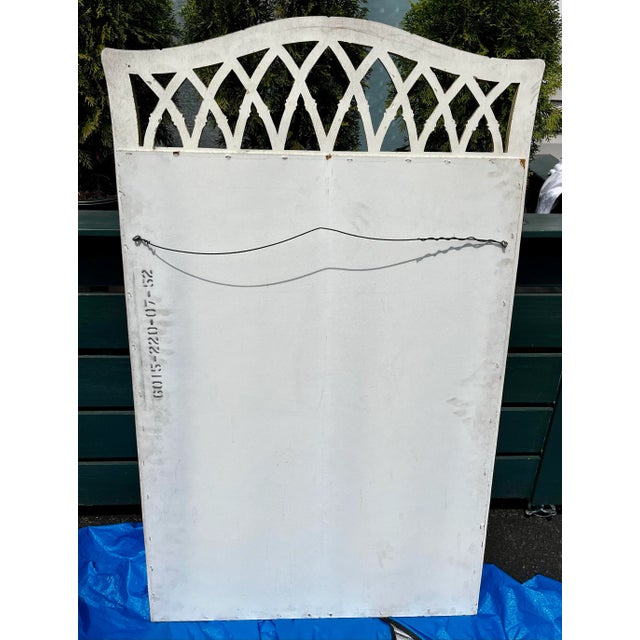 Chinoiserie Vintage Thomasville Allegro Faux Bamboo and Fretwork Mirror For Sale - Image 3 of 7