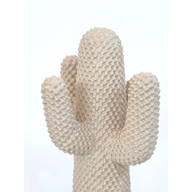 White Cactus Coat Stand by Guido Drocco & Franco Mello for Gufram, 2000s For Sale - Image 8 of 11