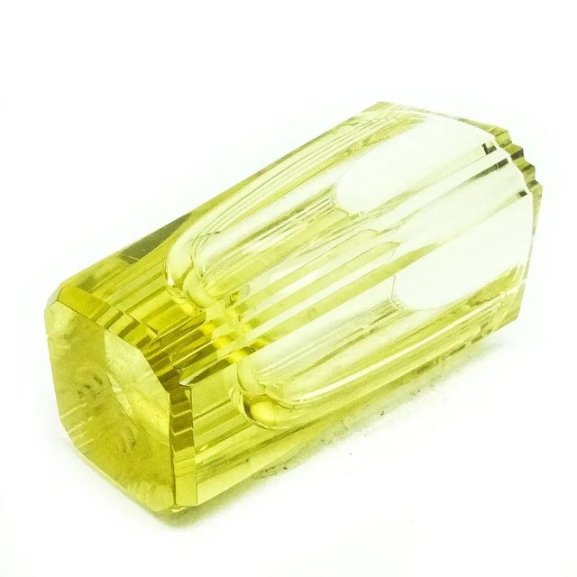 Art Deco Vase from Moser, Czechoslovakia, 1930s For Sale - Image 6 of 12