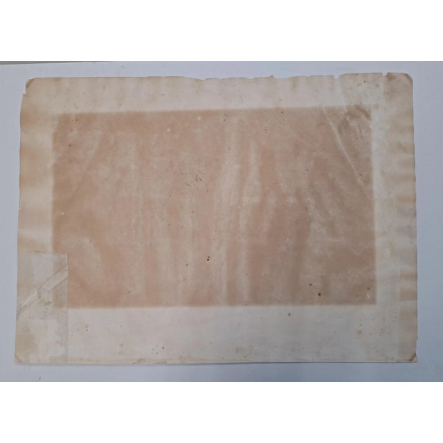 Illustration War Dance of the Sauks and Foxes Hand Colored Lithograph C.1837 For Sale - Image 3 of 9