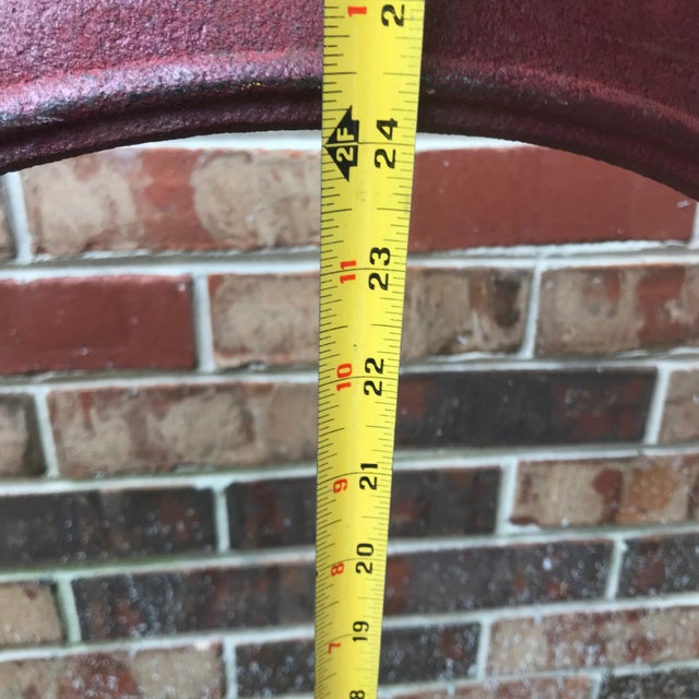 Antique Victorian Cast Iron Fireplace Surround For Sale - Image 14 of 16