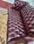 Animal Skin Vintage Chesterfield Tufted Leather Loveseat For Sale - Image 7 of 12