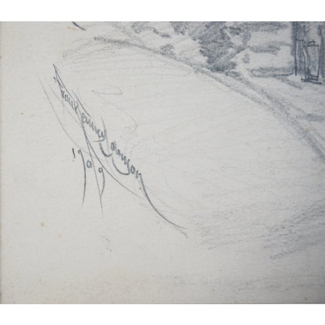 Early 20th Century Plein Air Study for Homesteader Colorado Mountain Painting by Frank Tenney Johnson For Sale In Monterey, CA - Image 6 of 7