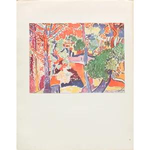 1950 After André Derain, "Landscape" German Edition Offset Lithograph