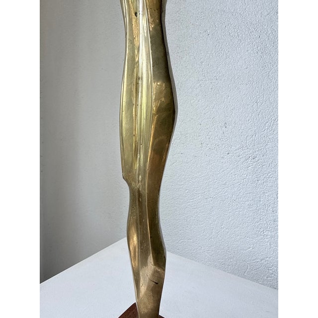 Abstract Bronze Statue of an Odalisque Couple, 1970s For Sale - Image 14 of 18