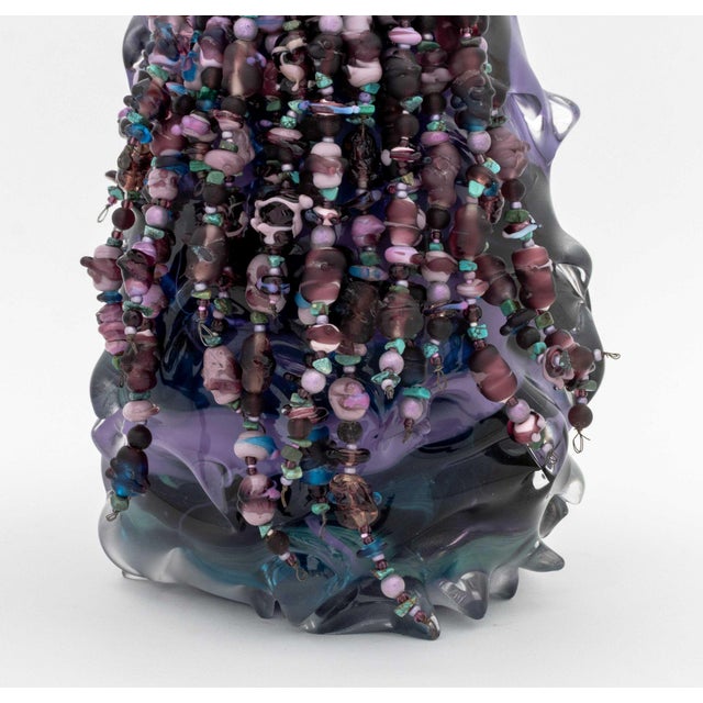 Laura Donefer "Amulet Basket" Glass Sculpture For Sale In New York - Image 6 of 14