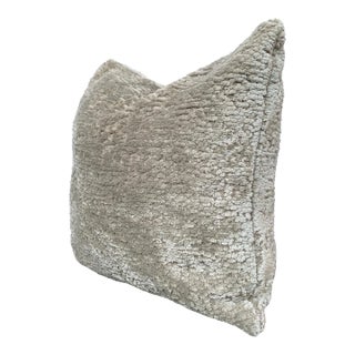 Custom-Made Silk & Cashmere Pillow For Sale