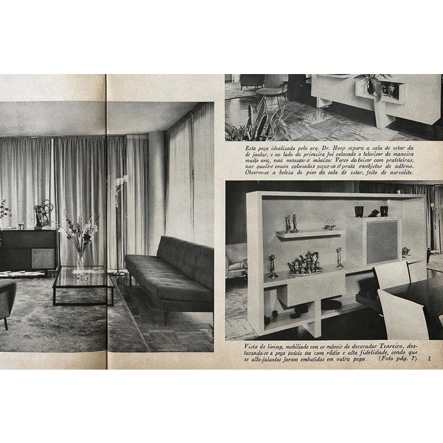 Four-Seat Brazilian Modern Sofa in Hardwood by Joaquim Tenreiro, Brazil, 1950s For Sale - Image 18 of 18