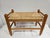 Danish Modern Rush Seat Footstool For Sale - Image 4 of 14