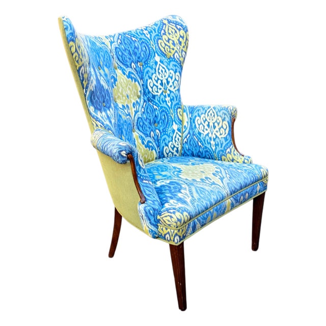 Vintage Wing Chair For Sale