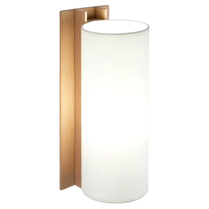 White and Beech TMM Largo Wall Lamp by Miguel Milá