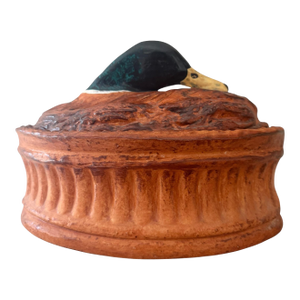 Vintage Pillivuyt for Lamalle Nyc Mallard Duck Terrine – 10” X 6”
