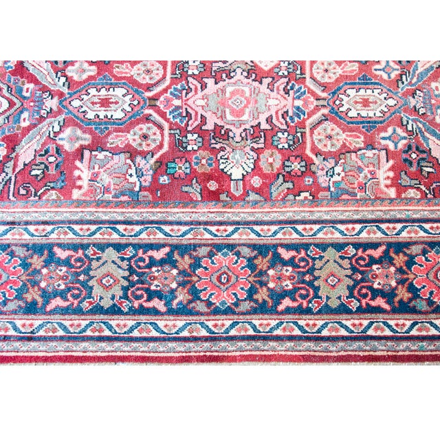 Persian Early 20th Century Persian Mahal Rug For Sale - Image 3 of 14
