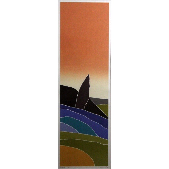 Modern 1980 Provence Signed AP Limited Edition Serigraph on Paper by Arthur Secunda Framed For Sale - Image 3 of 11