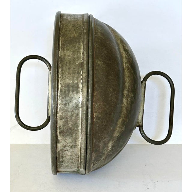 Farmhouse Vintage Melon Pudding Mold For Sale - Image 3 of 9