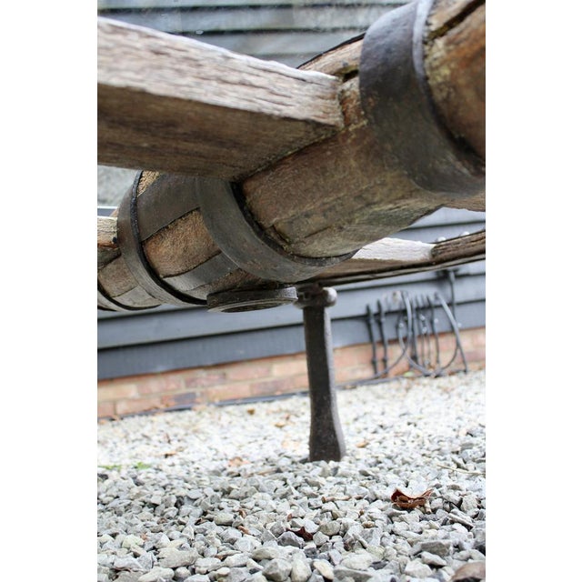 Antique Spanish Wheel Coffee Table For Sale - Image 12 of 14