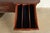 1940s Baker Furniture Style Chippendale Carved Flame Mahogany Sideboard Buffet, Circa 1940s For Sale - Image 5 of 13