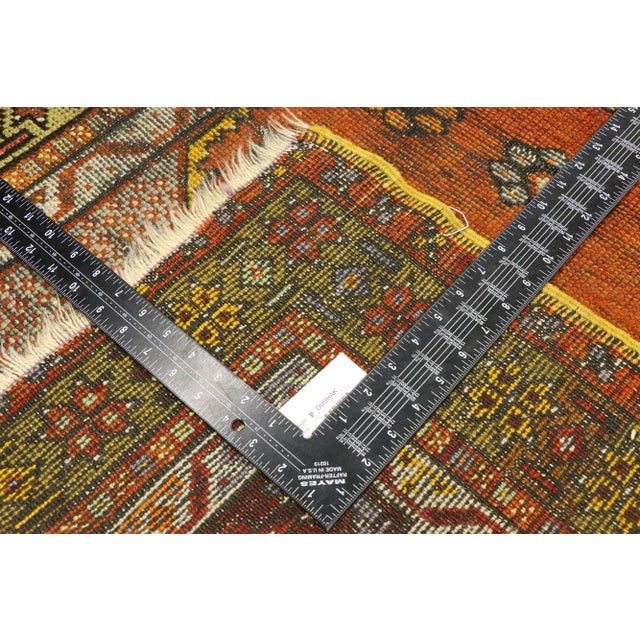Mid 20th Century Vintage Turkish Oushak Rug with Modern Style - 03'00 X 04'06 For Sale - Image 5 of 10