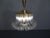 Incredible 1960's Bakalowits & Sons chandelier with 30 curved glass hangers & 22 glass staves. Made in Vienna, Austria...