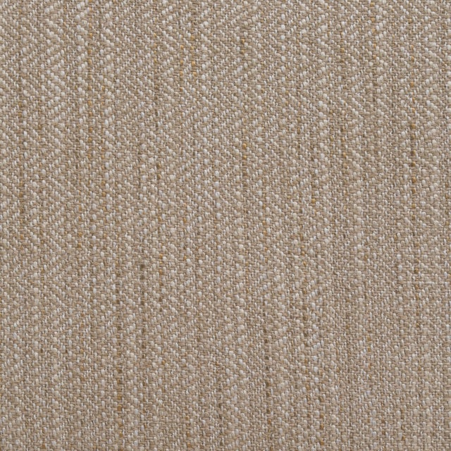 French Pair of 19th Century French Chestnut Brown Louis XVI Oak Upholstered Armchairs For Sale - Image 3 of 15
