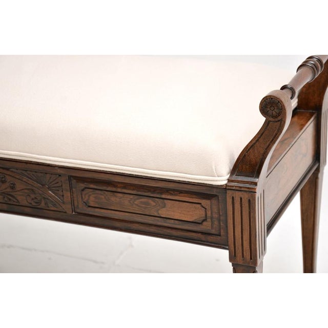 Antique Victorian Duet Piano Bench, 1880s For Sale - Image 12 of 15