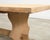 Country French Bleached Oak Farmhouse Trestle Dining Table 8 Ft For Sale - Image 10 of 18