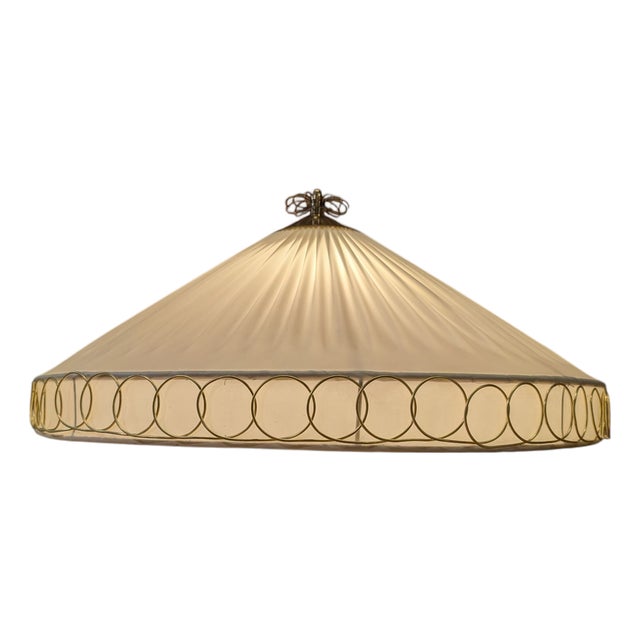 Vintage Finnish Flush Mount by Paavo Tynell, 1950s For Sale