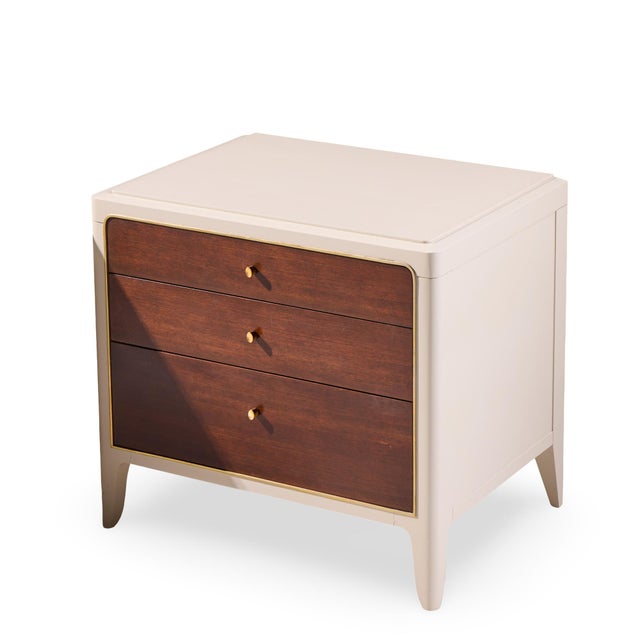 Barbara Barry for Baker Furniture Sofa Corner Side Table Nightstand - Pair For Sale - Image 13 of 14