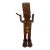 Large Scale 1970s Hand Carved Folk Art Wood Sculpture of a Toy Soldier For Sale