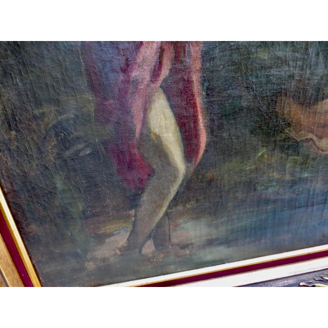 Béla Iványi-Grünwald Oil on Canvas Bathers in the Forest For Sale - Image 13 of 14