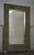Mid-Century Italian Murano Green Art Glass and Brass Console Wall Mirror For Sale - Image 10 of 11