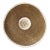 Vintage African Bamileke Tribe Beaded & Shell Round Wooden Shield 20.5" D For Sale