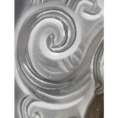 Art Deco Marienthal Brunch or Dessert Plate in Glass by René Lalique, France, 1927 For Sale - Image 4 of 10