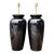 Vintage Postmodern Ceramic Lamps - A Pair For Sale