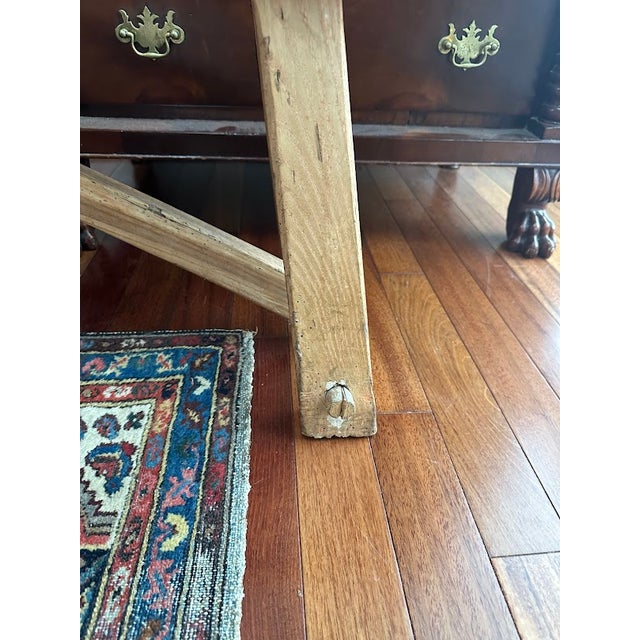 Antique Pine Bench For Sale - Image 4 of 6