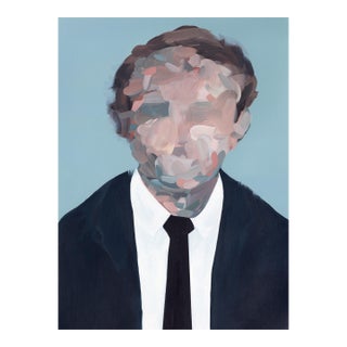 Portrait No.5 Abstract Figurative Acrylic Painting For Sale