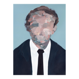 Portrait No.5 - Abstract Figurative Acrylic Painting
