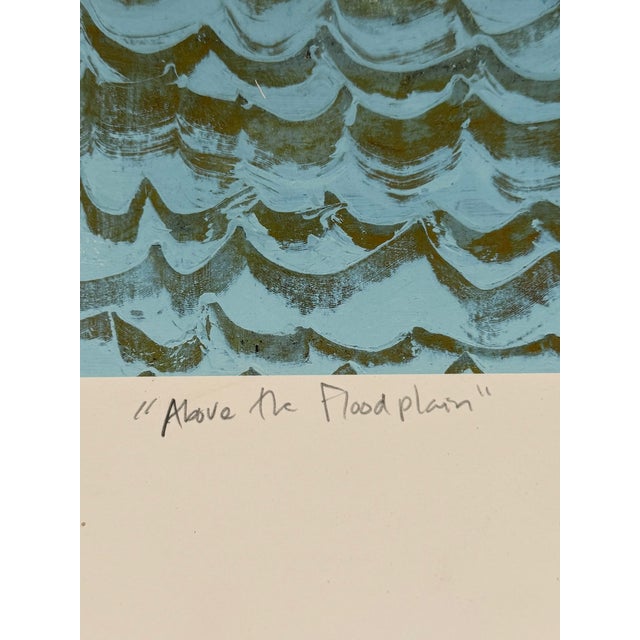 Mid 20th Century “Above the Flood Plain” Signed Art Print by R. Gregory Christie Folk Illustration For Sale - Image 4 of 5