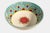 Italian Intreccio Teal Deep Pasta & Soup Bowl | Hand-Painted Italian Pasta Bowl From Deruta For Sale - Image 3 of 4