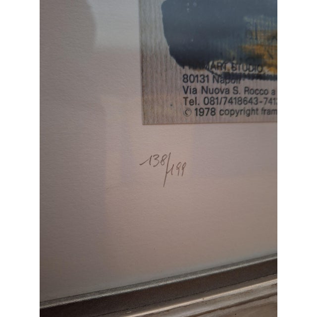 Mario Schifano, Homage to Sandro Chia, Silkscreen Print, 1990s For Sale - Image 3 of 5