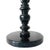 Vintage Black Hand-Turned Wood Column Plant Stand, 1940s For Sale - Image 3 of 7