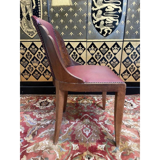 Art Deco Gondola Chairs, Set of 4 For Sale - Image 10 of 11